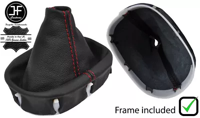 $103.99 • Buy Red Stitch Leather Manual Shift Boot With Plastic Frame For Corvette C5 97-04