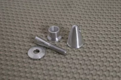 QUALITY 3mm MACHINED ALUMINUM PROP ADAPTER WITH CONE COLET STYLE USA SELLER • $7.95