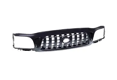 AM New Front Grille Black Shell And Insert For 01-04 Toyota Tacoma W/o S-Runner • $72.89