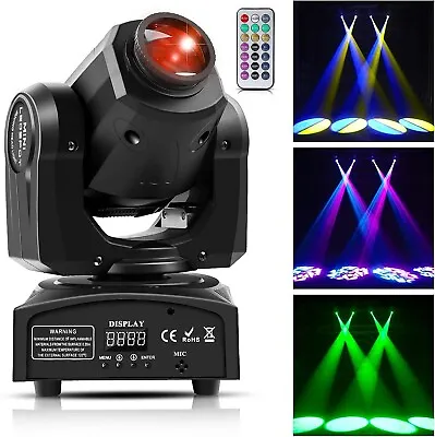 £60 • Buy UKing 40W Stage Light LED Moving Head, RGBW Disco 9/11 CH, 8 Gobos 8 Colors
