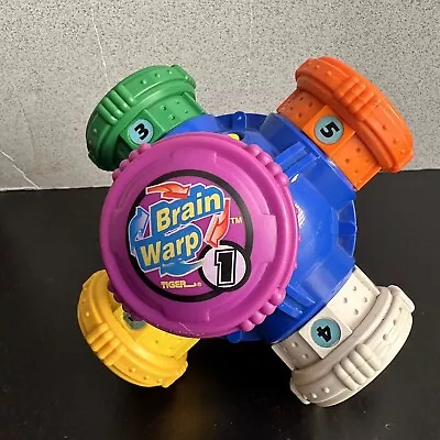 Vintage Tiger Electronics Brain Warp Electronic Talking Game 1996 AS IS • $20