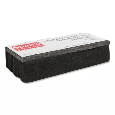 Sparco All Felt Chalk Board Eraser - Dustless - Black - Felt (SPR1) • $23.68