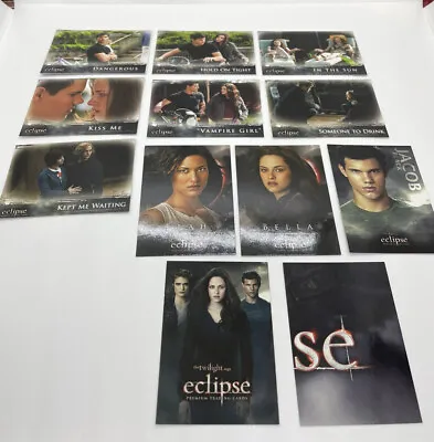 Twilight: Eclipse Trading Cards - Lot Of 12 Cards • $5