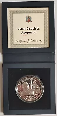 #rm# Proof 10 Euro Commemorative Malta 2023 - Juan Bautista Azopardo • $99.90