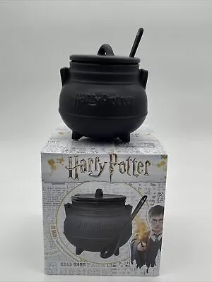 Harry Potter Cauldron With Lid & Spoon Soup Mug New In Box • $29