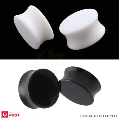 1Pair Acrylic Ear Plugs Flared Expander Tunnel Stretcher Body Piercing Jewellery • $7.99