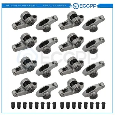 Roller Rocker Arm For Big Block Chevy Stainless Steel 1.7 Ratio 7/16  454 BBC • $125.69