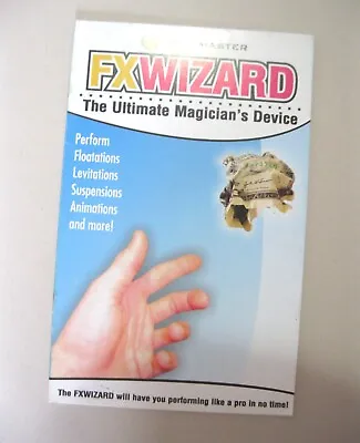 FX Wizard Invisible Thread Reel Float Levitation Animations Magic Trick Book • £1.92