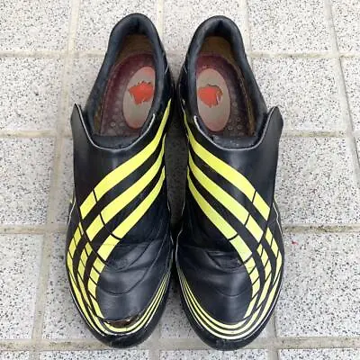 Adidas F50 Tunit US 8.5 Yellow Black Soccer Cleats • $44.36