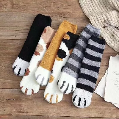 £6.49 • Buy 6Pairs Cosy Bed Socks Womens Fluffy Home Sock Thick Indoor Winter Warm Soft Hot!