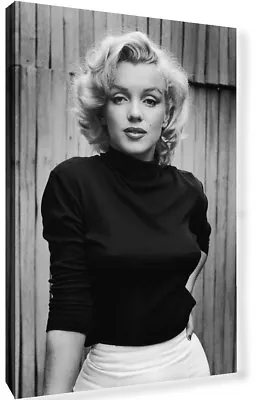 £11.99 • Buy Marilyn Monroe Fashion Shoot  Canvas Wall Art Picture Print - A0, A1, A2 