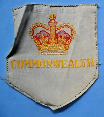 £15 • Buy British Army Woven QC Formation Sign Commonwealth Brigade Korea