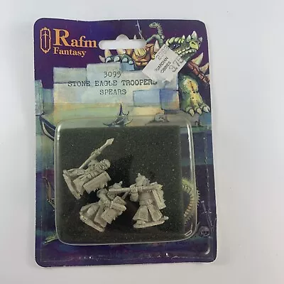 Rafm Fantasy 3095 STONE EAGLE TROOPERS SPEARS Metal Minitaure NEW • $11.95