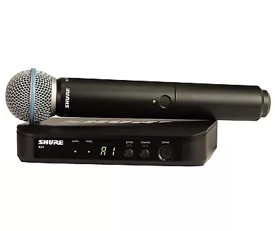 Microphone BLX24/B58 Wireless Shure System With BETA 58A Vocal Mic Handheld NEW • $199.89