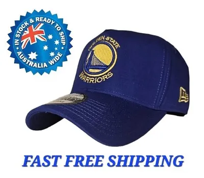 Golden State Warriors Nba 9forty A Frame Blue Snapback Cap Hat La Ny • $35