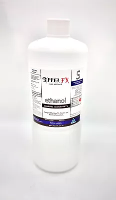 Ripper FX Ethanol Alcohol 1L (99.87%) 1 Litre. Ethyl Alcohol - Made In Australia • $26.40