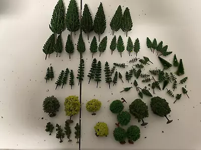 Lot N Gauge Train 75 Scenery Trees • $24.99