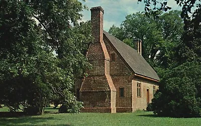 Postcard VA Virginia Beach Adam Thoroughgood House 1968 Chrome Vintage PC H550 • $2