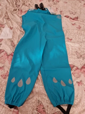 £14.50 • Buy Frugi Puddlebuster Waterproof Dungarees 7-8YRS BNWT