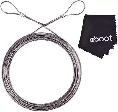 Picture Hanging Wire 2 Mm X 6 M With 2 Crimp Tube Hold Up To 60Kg • £9.49