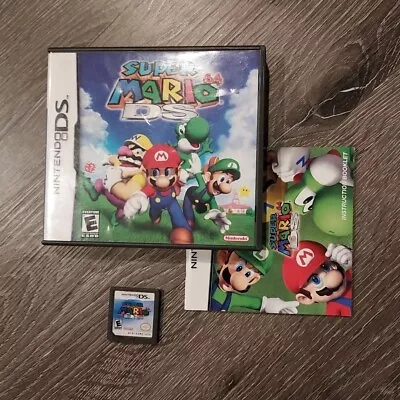 Super Mario 64 DS (Nintendo DS 2004) With Manual  • $24.95