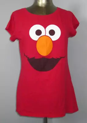 Seasame Street Elmo Shirt Juniors Size 2XL Chest 37 Short Sleeve 323-30866 • $11.66