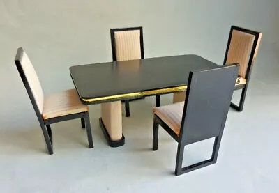  Dollhouse Miniature ~ Contemporary Dining Room Set ~ Concord • $95