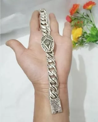 2023 New Miao Silver Carving Precision Carving Noble Gift Bracelet • $17.99