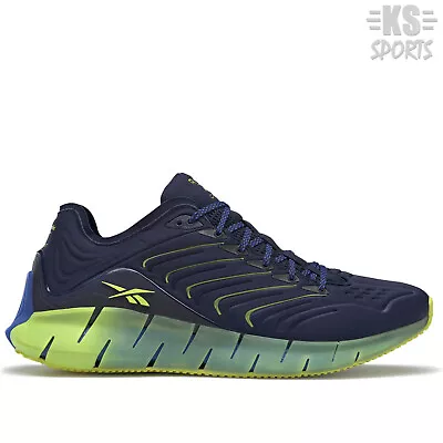 Reebok Zig Kinetica X Chromat 'Vector Navy' Unisex Running Shoes | FX2459 • $69.99