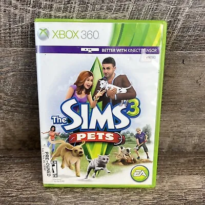 $8.99 • Buy The Sims 3 Pets Microsoft Xbox 360 Xbox 360 Artwork Case & Game Free Shipping!
