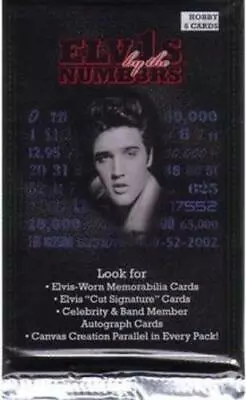 Press Pass Elvis By The Numbers Lot Of 24 Packs • $62