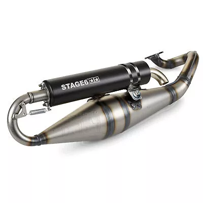 MF2123 - Silencer Stage6 Pro Replica Mk2 Minarelli Horizontal Aerox Nitro F12 • $358.68