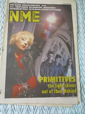 New Musical Express 27 August 1988 Primitives Marc Almond Yello Renegade • £7.50