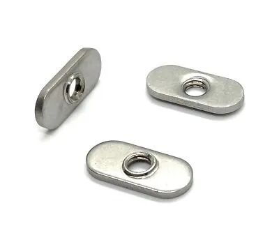 Slide In T-nut  1/4-20 Tap | 100 Pcs | Stainless | 10  Series Aluminum Extrusion • $62.99