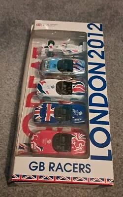 Corgi Official Product London 2012 Olympics Team GB Racers Cars In Box (TY62391) • £8.90