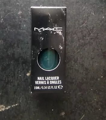 MAC Nail Lacquer Polish Deep Sea ( Deep Teal ) Boxed NEW • $18.95