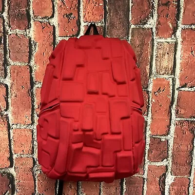 MadPax Blok Fullpack Red Backpack Pre-Owned Good Condition • $29.99