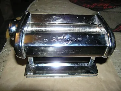 Marcato Atlas Pasta Maker Model 150 Hand Crank Machine Made In Italy • $20