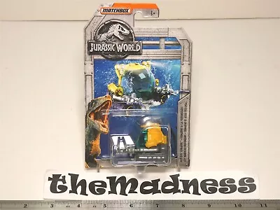 New Sealed 2017 Mattel Matchbox Jurassic World Deep Dive Submarine Toy Vehicle • $9.99