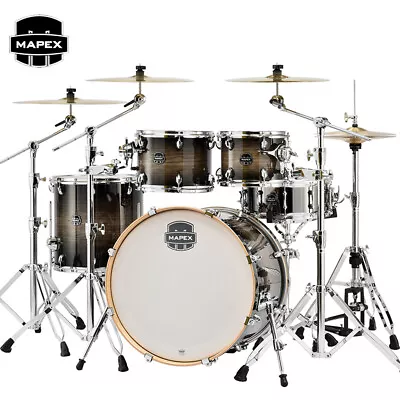 Mapex Armory 5pc Rock Drum Set Shell Pack (22  Bass) AR529SCTK Black Dawn • $999