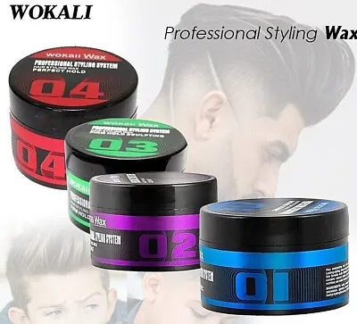 Wokali Hair Styling Wax Extreme Firm Hold Professional Hair Styling System 4 Wax • $19.99