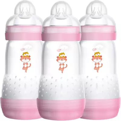 MAM Easy Start Self Sterilising Anti-Colic Baby Bottle Pack Of 3 (3 X 260 Ml)  • £26.54