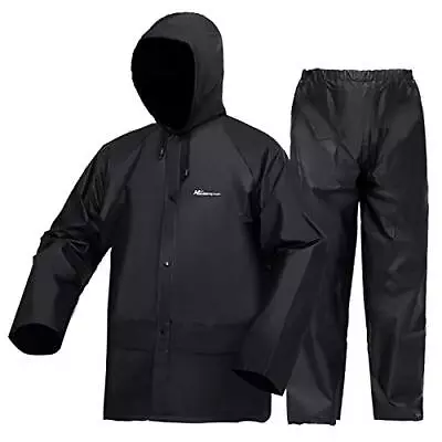 Rain Suits For Work Ultra-Lite Waterproof Protective Rain Coats Rain Gear Wor... • $24.11