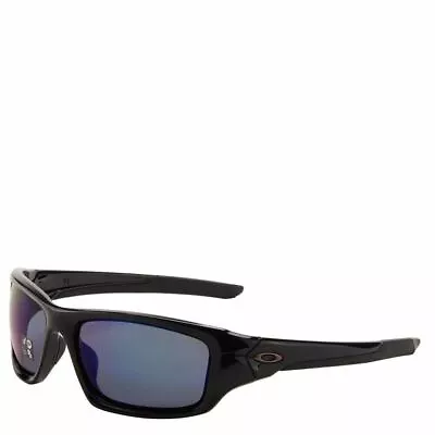 [OO9236-12] Mens Oakley Valve Sunglasses - Polished Black / Deep Blue Polarized • $69.97