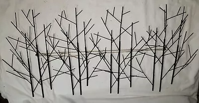 Winter Trees Wall Sculpture Indoor Metal Art  37 L X 18 H   522 • $37