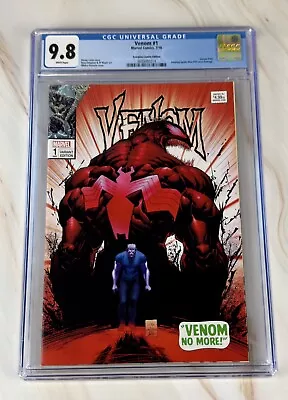 Venom #1 CGC 9.8 - 2018. Scorpion Comics - Whilce Portacio Variant. • $52.50