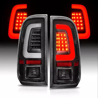 Fit 2008-2016 Ford F250 F350 F450 SD SuperDuty LED Tube Black Tail Lights Lamps • $143.95