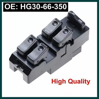 HG30-66-350 Front Left Power Window Control Switch For Mazda 1992-1997 626 & 929 • $31.57