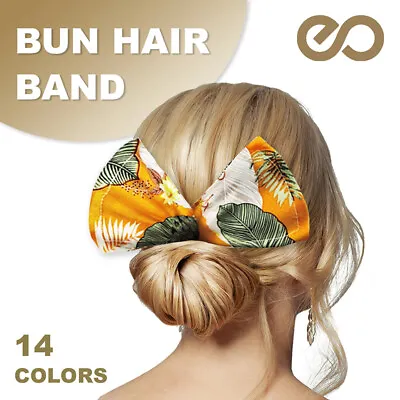 $4.25 • Buy New Deft Bun Knotted Wire Hair Band Print Headband Twist Maker Hair Accessories