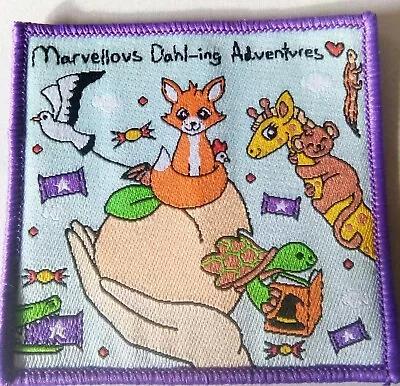 Girlguiding  Brownie Guide Rainbows Scout Cubs Dahl Puzzle Cloth Badge • £1.50